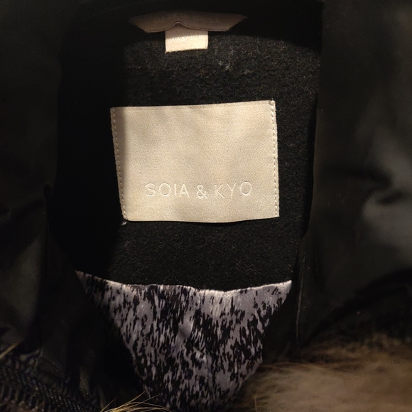 SOIA & KYO Wool Coat - Picture 5 of 5